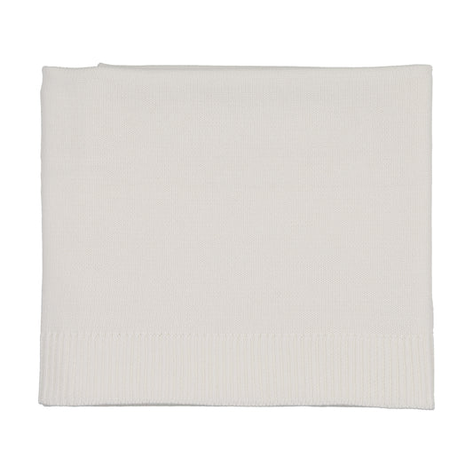 Blanket for Knit Hooded White Sweater