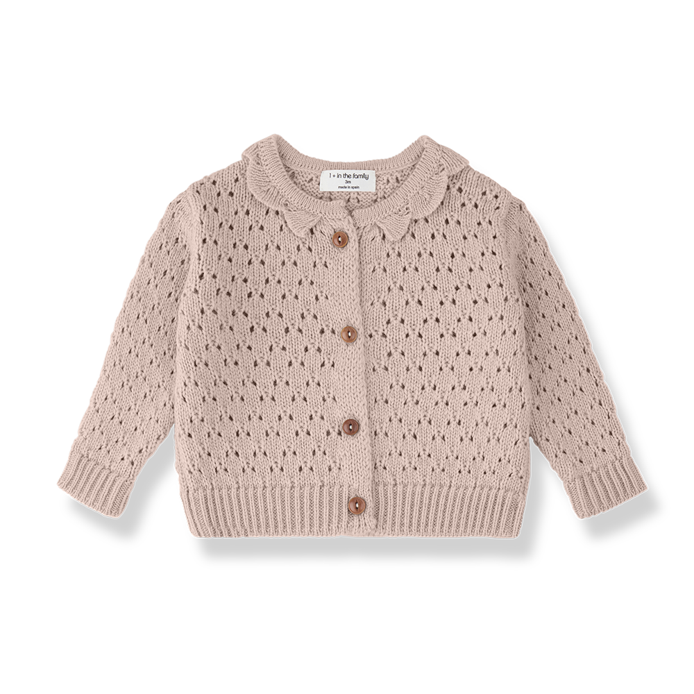 Nimes Pink Girly Cardigan