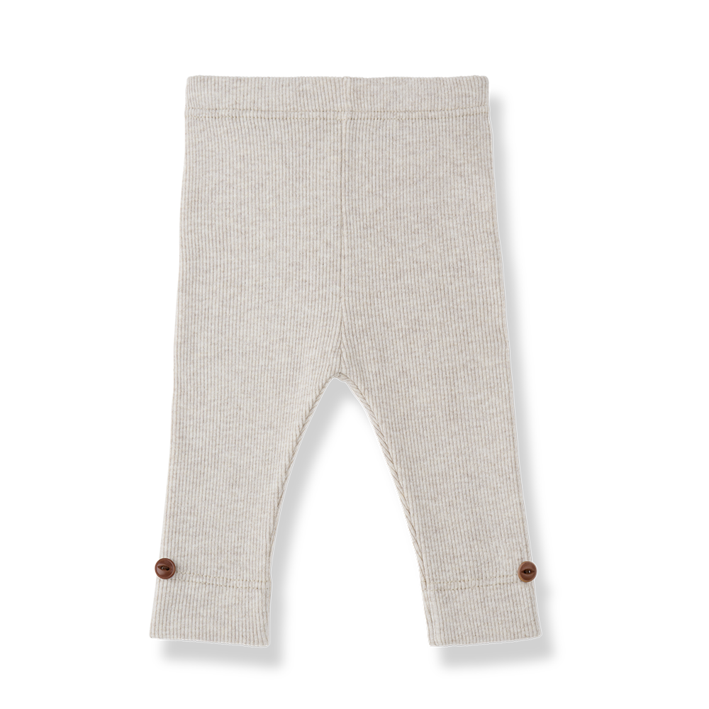 Pesaro Beige Long Sleeve Tshirt with Legging