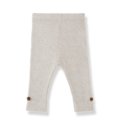 Pesaro Beige Long Sleeve Tshirt with Legging
