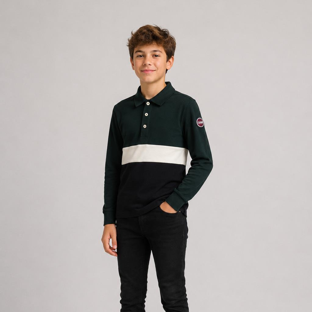 Seaweed Long Sleeve Polo