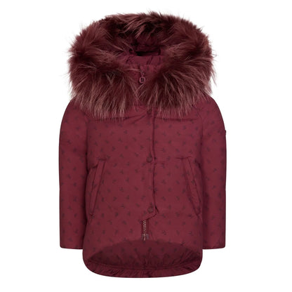 Stride Toddler Burgundy Floral Coat