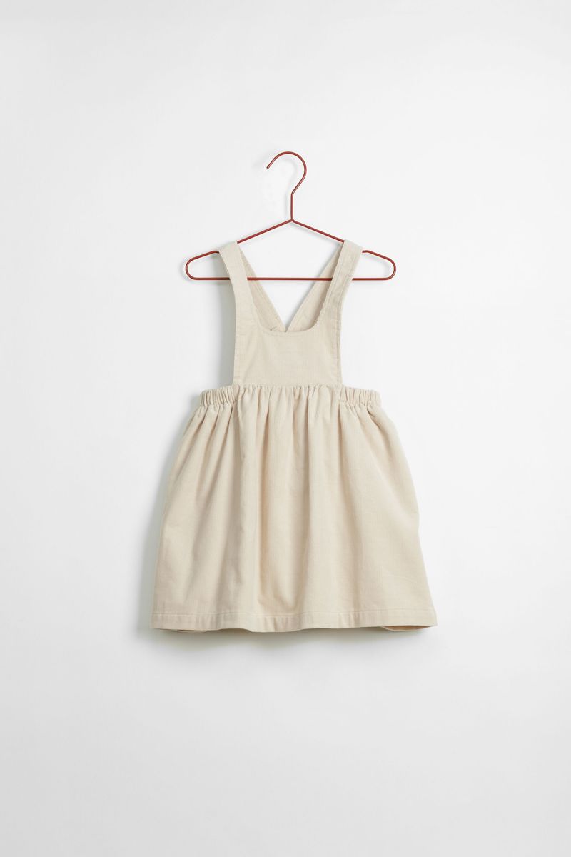 Wheat Corduroy Dress